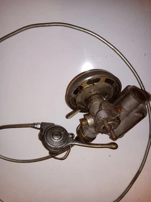 Original Vergaser mit Reißgashebel für Fichtel & Sachs 98ccm,Bj 1935 - Bild 1 von 3