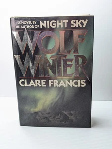 WOLF WINTER CLARE FRANCIS 1987N 1ST US ED  NOVEL HARDCOVER DUST JACKET - Picture 1 of 5