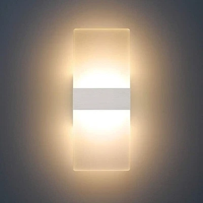 Moderno cubo de iluminación de pared LED de 6W para dormitorio aplique lámpara accesorio de interior hogar Foto 1 de 4