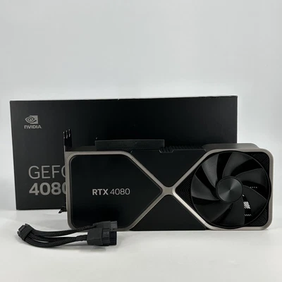NVIDIA Founders Edition GeForce RTX 4080 16GB - Graphics Card - Excellent - Image 1 of 4