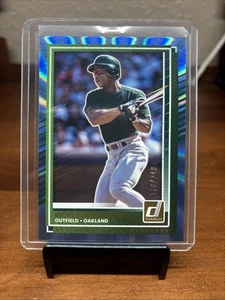 Panini Donruss Rickey Henderson #7 Carolina Blue Lazer 2025/249-Athletics - Imagen 1 de 1