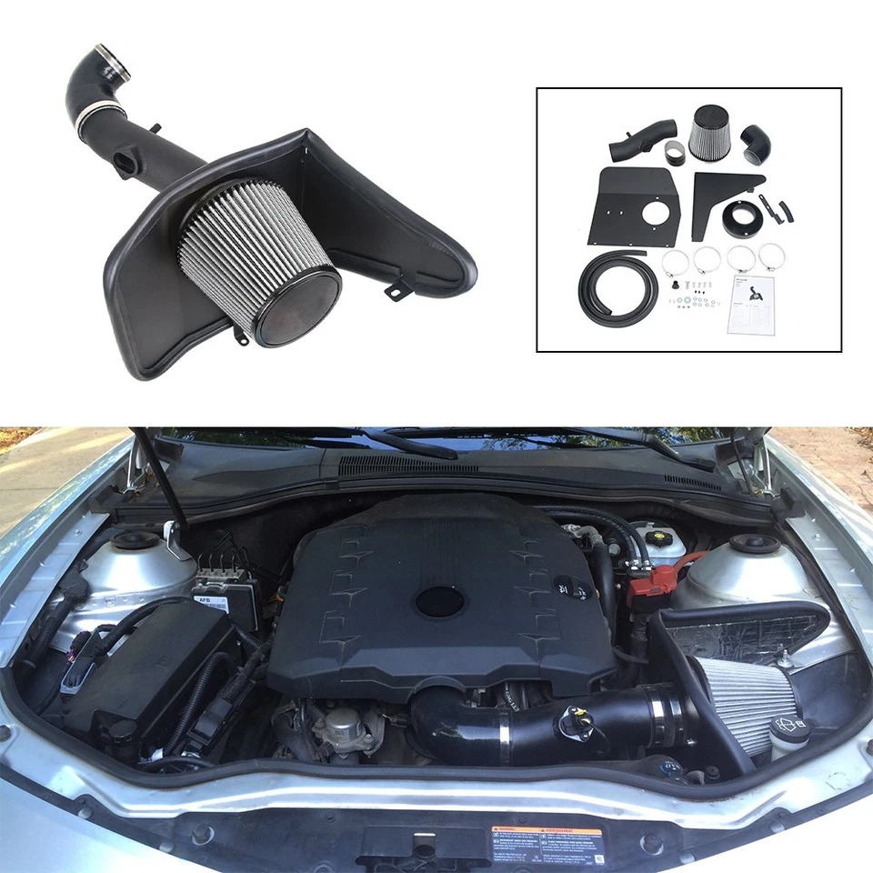 Sistema de admisión de aire frío para Chevrolet Camaro LS LT 2010-2015 3,6 L V6 Turbo Kit Foto 1 de 4
