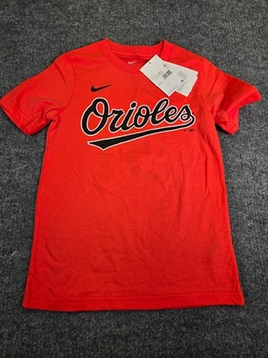 Camiseta Nike Youth Player laranja tamanho P nova com etiquetas Cedric Mullins Baltimore Orioles - Imagem 1 de 4