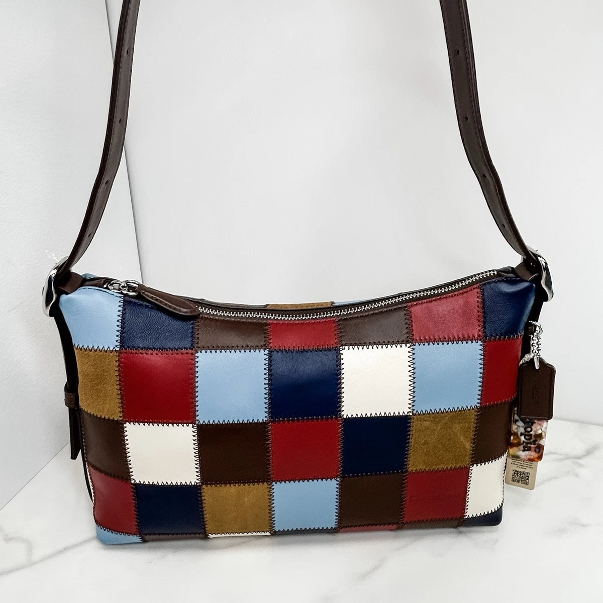 Coach Zip Checkered Bags & Handbags for Women for sale | eBay