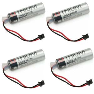 4pcs TOSHIBA ER6V 3.6V ER6VC119B ER6VC119A 3.6V PLC Battery with Black Plug - Bild 1 von 6