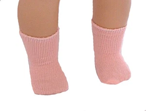 Pink Anklet Socks Fits 18inch American Girl Dolls - Picture 1 of 1