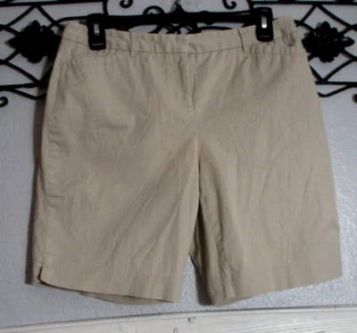Bermudas Charter Club talla 8P beige bolsillos Foto 1 de 4