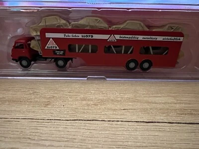 BREKINA 43207 Borgward B655 Bisarca Lloyd IN Confezione Originale Condizione - Immagine 1 di 2