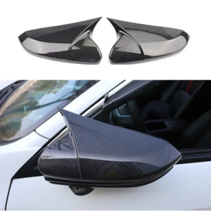 Para Honda Civic 10th 2016-2020 aspecto fibra de carbono aspecto cubierta espejo retrovisor - Imagen 1 de 10
