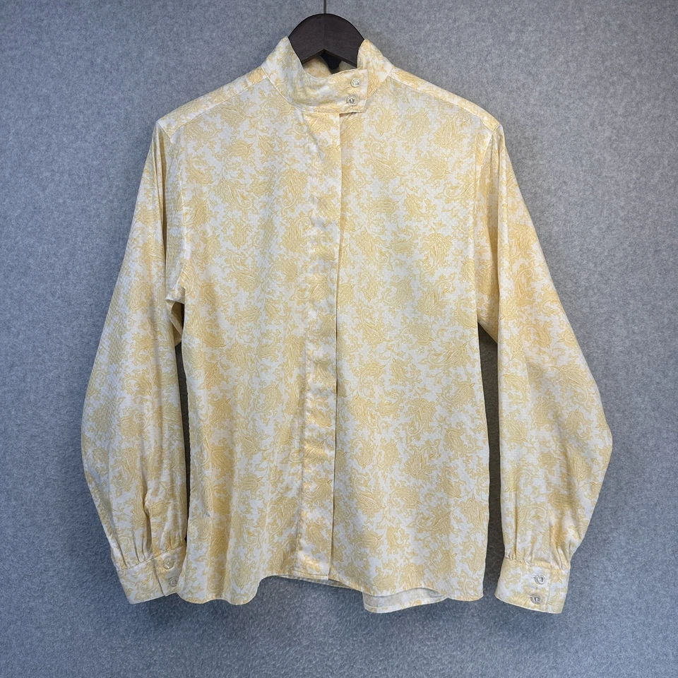 Blusa Austin Reed By Regent Street para mujer de colección cuello alto con botones ocultos 10 Foto 1 de 4