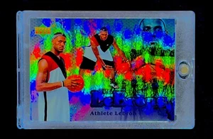 LEBRON JAMES SILVER PRIZM CAVALIERS RARE Rainbow Foil SP Insert Upper Deck - Picture 1 of 5