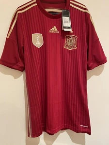 Spanien 2013/15 Heimtrikot Herren Small neu mit Etikett - Bild 1 von 5
