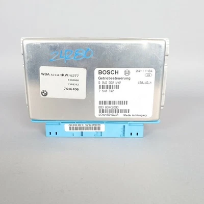 BMW 325i 2005 módulo de control de transmisión TCU TCM 24607546106 OEM usado Foto 1 de 4