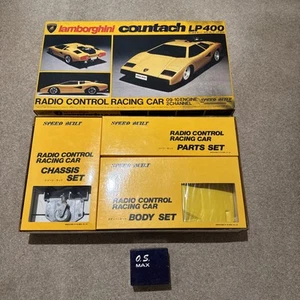 Vintage speed built LAMBORGHINI COUNTACH LP400 1/10 nitro Rc kit very rare - Picture 1 of 15