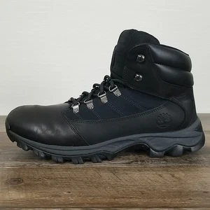 Timberland Rangeley Stiefel Herren Größe 11 Schwarz Leder Mittel Wanderer Wandern Gorpcore - Bild 1 von 11