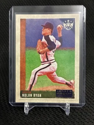 Panini Diamond Kings 2022 - Nolan Ryan #75 prueba de artista azul Foto 1 de 2