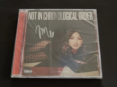 SIGNED - JULIA MICHAELS - NOT IN CHRONOLOGICAL ORDER - AUTOGRAPHED CD SEALED NEW - Image 1 of 3