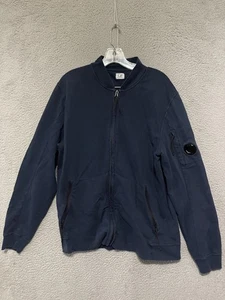 CP Company Mens Sweater Full Zip Size XXL Blue Adult - Picture 1 of 5