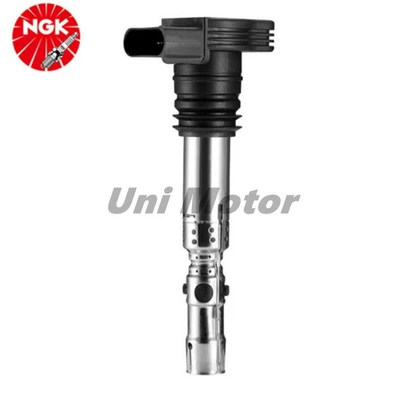 1 pcs OEM NGK Ignition Coils 06A905115D For Audi A3 1999-2004 A4 2001-2007 1.8T - Image 1 of 3