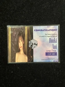 2025 Lovin' You Triville 6 Aoi Ibuki Lovin' Lingerie LE1-1 /120 Japanese Idol - Bild 1 von 1