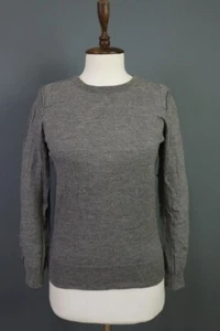 HELMUT LANG Gray Wool Knit Sweater Size M - Picture 1 of 19