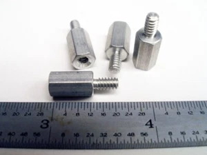 STANDOFFS DE ALUMINIO 1/4 HEXAGONAL MACHO-FEMENINO 6-32 X 7/16" LARGO - 20 piezas - Imagen 1 de 1