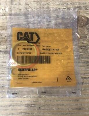 Caterpillar 248-1394 Single Fuel Injector O-Ring Seal Install Kit - Image 1 of 4