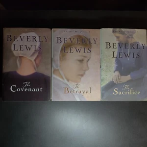 Beverly Lewis Abram's Daughters 1-3 Hardcover Amish Book Lot - Picture 1 of 9