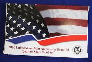 2010 silver quarter proof Set - Picture 1 of 4