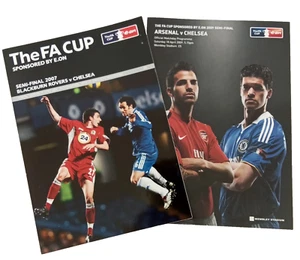 FA Cup Semi Final Official Programmes 2 Bundle Seasons 2007/2009 Used F1 - Picture 1 of 10