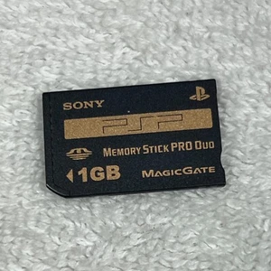 Sony 1GB PSP-MP1G Memory Stick Pro Duo Genuine Memory Card For PSP / Camera - Picture 1 of 3