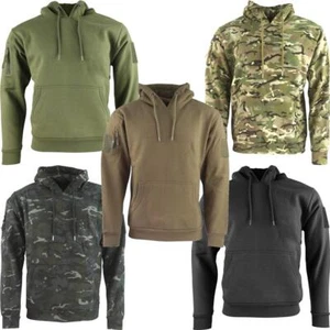 Kombat UK Mens Tactical Army Military Camouflage Hooded Hoodie S - XXXL - Picture 1 of 6