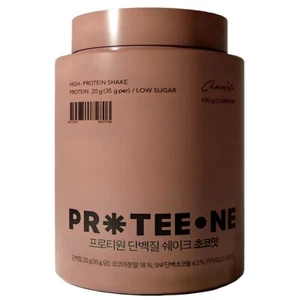 protee one PROTEEONE Korean Healthy Protein Shake 490g Chocolate flavor Diet - Picture 1 of 1