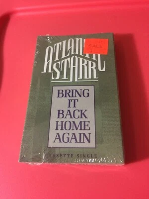 ATLANTIC STARR BRING IT BACK HOME FACTORY SEALED CASSETTE SINGLE C15 - Image 1 of 4