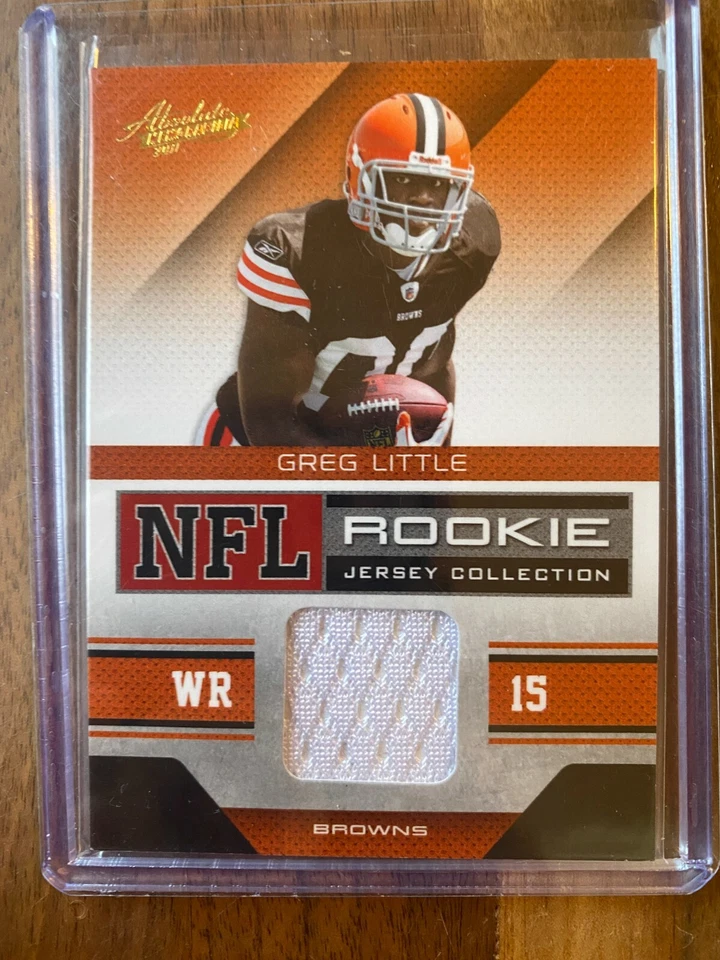 A48,217 - 2011 Absolute Memorabilia Rookie Jersey Collection #14 Greg Little - Image 1 of 1