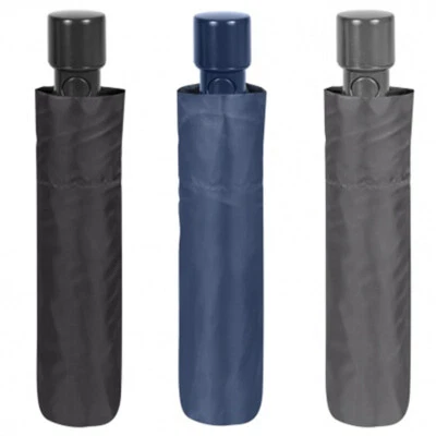 Ombrello Uomo Ragazzo Automatico Perletti Mini Parapioggia Sole 54cm Tinta Unita - Immagine 1 di 2