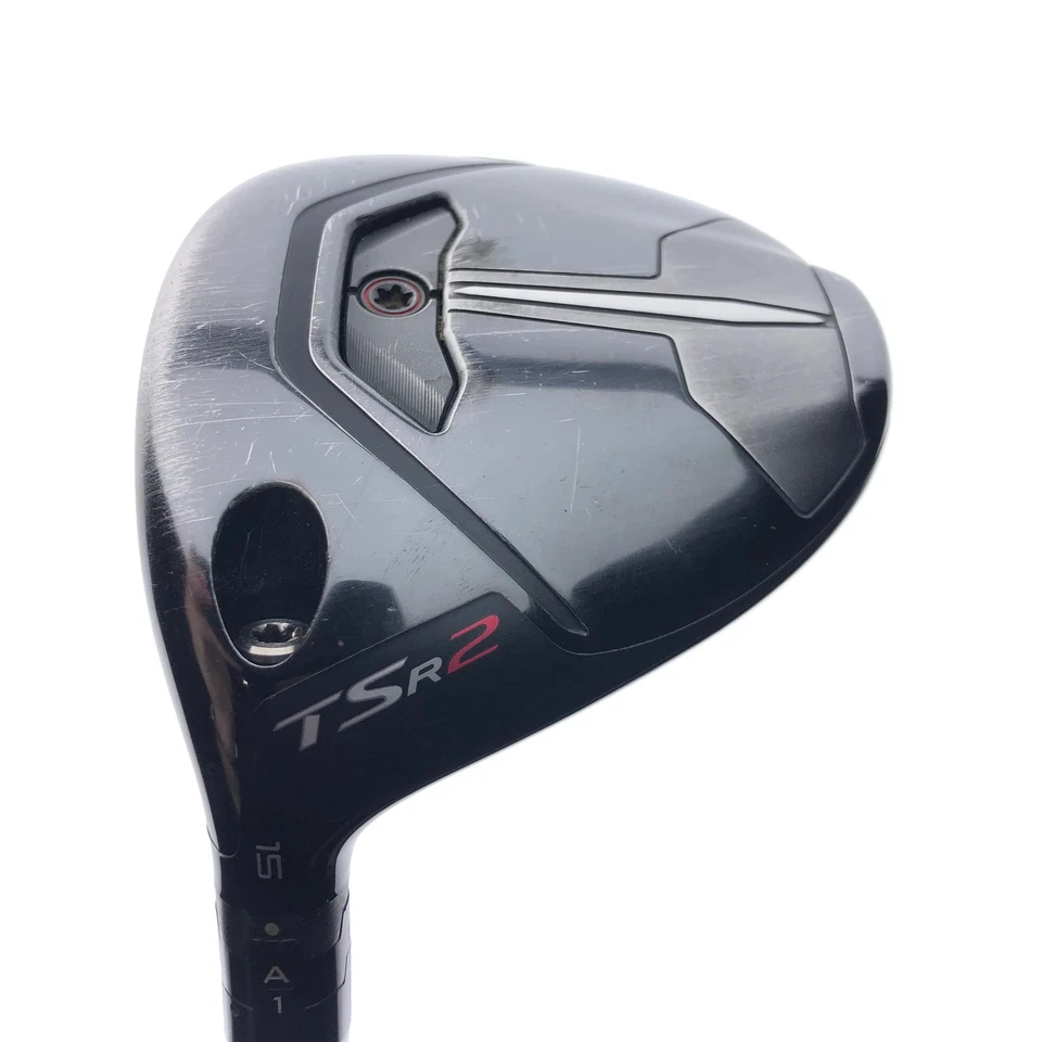 Used Titleist TSR 2 3 Fairway Wood / 15 Degrees / Stiff Flex / Left-Handed - Image 1 of 4