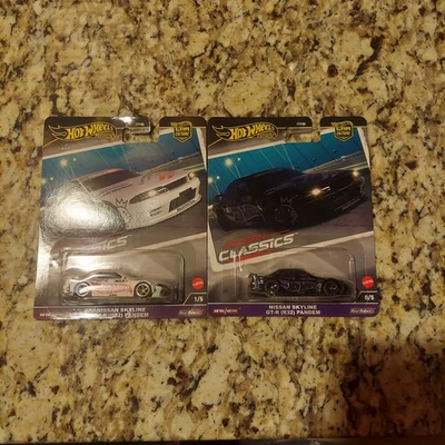 2024 HOT WHEELS PREMIUM MODERN CLASSICS NISSAN SKYLINE GT-R (R32) PANDEM & CHASE - Image 1 of 4