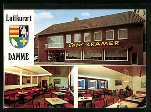 Damme, Ansichtskarte, Cafe Kramer in der Donaustraße 93, Innenansicht - Picture 1 of 2