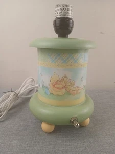 Vintage Winnie Puuh & Freunde Kinderzimmerlampe ohne Schirm getestet funktioniert  - Bild 1 von 6