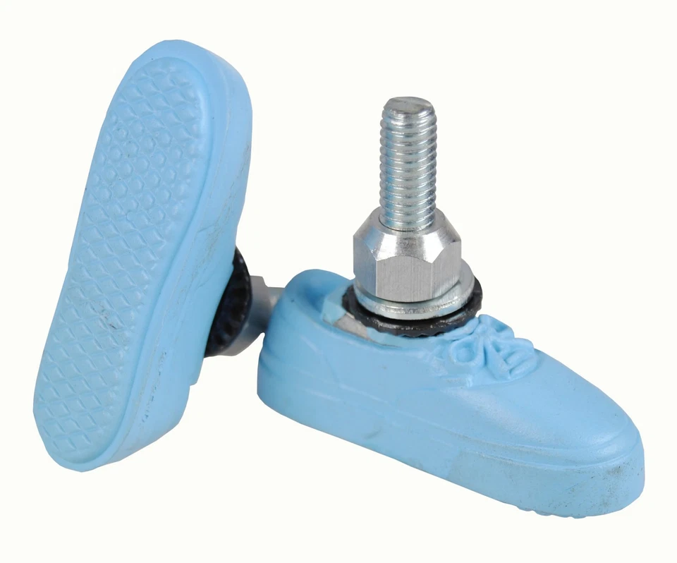 Kool-Stop Vans BMX/Freestyle Bicycle Brake Pads - Sky Blue Shoes Old School