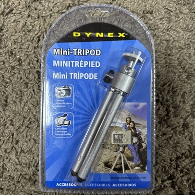 Dynex Mini-Tripod for Cameras & Camcorders DX-DA101381 New Sealed - Image 1 of 2