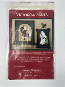 Country Appliques CA-48 Victorian Santa Quilting - Picture 1 of 2