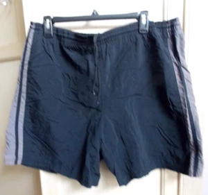 FILA men’s Size Large black swim trunks shorts bathing suit with mesh lining - Picture 1 of 1