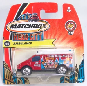 2004 Matchbox #46 -H - Ambulance - Picture 1 of 1