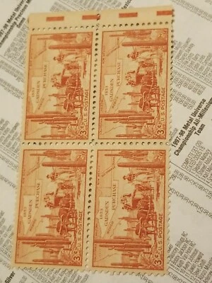 🇺🇸🇺🇸💎🔥📈 U.S.A. 1953 STAMPS Plate Block of 6,Sc ,VF MNH** to 💰 ⚡️ - Image 1 of 3