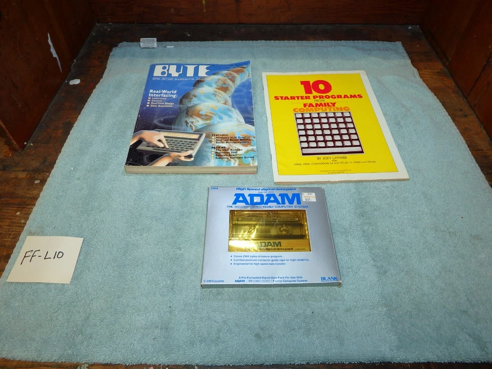 5- ColecoVision Adam High Speed Digital Data Pack C-250 Cassette Software