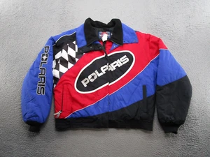 Pure Polaris Racing Snowmobile Jacket DuPont Thermolite Plus Insulated Ski - Picture 1 of 12