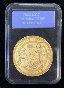 2017 TBCC Seminole Tribe of Florida Medal - Picture 1 of 2