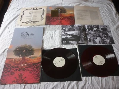 OPETH HERITAGE NUMBERED RED MARBLED DOUBLE VINYL NEW COMPLET UNPLAYED SEALED - Image 1 of 4